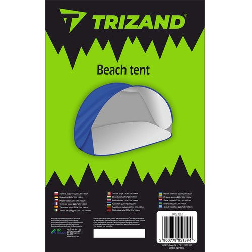 Pludmales telts 220x120x100cm Trizand