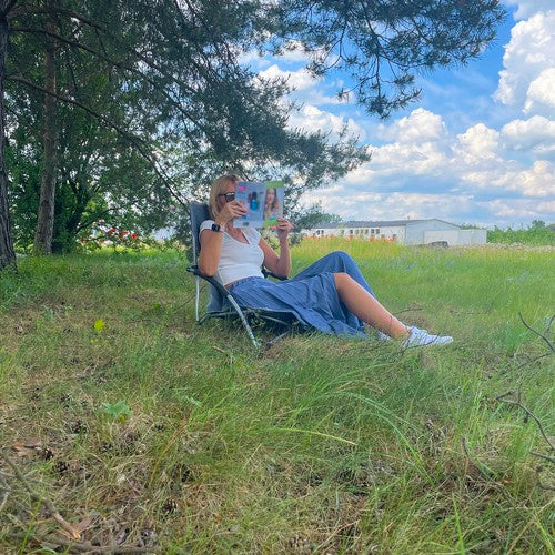 Saliekamais kempinga krēsls Trizand