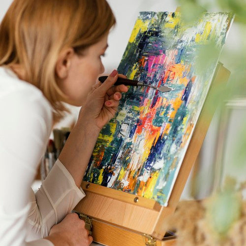 Gleznošanas audekls - 8 gabalu komplekts Maaleo