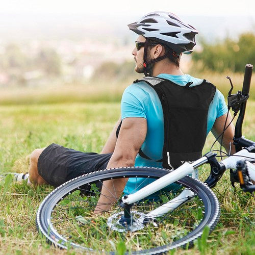 Mugursoma ar ūdenspūsli - pelēka