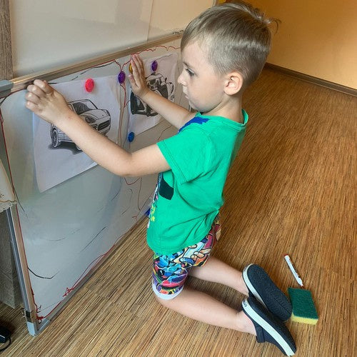 Sausās dzēšanas tāfele 60x90cm Maaleo