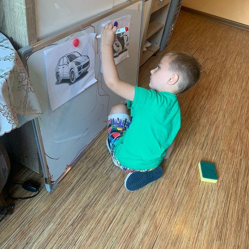 Sausās dzēšanas tāfele 60x90cm Maaleo