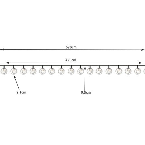 Saules vītne 7m IP65 Gardlov