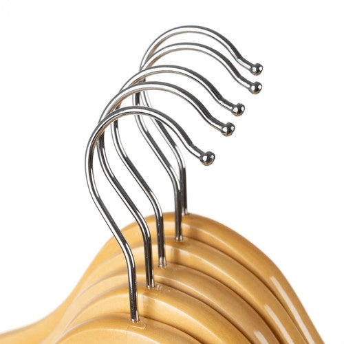 Drēbju pakaramais 10 gab. - Koka Ruhhy