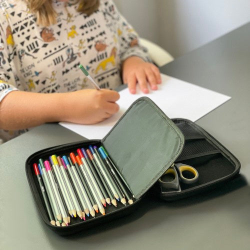 Salokāms zīmuļu maciņš - skola Kruzzel