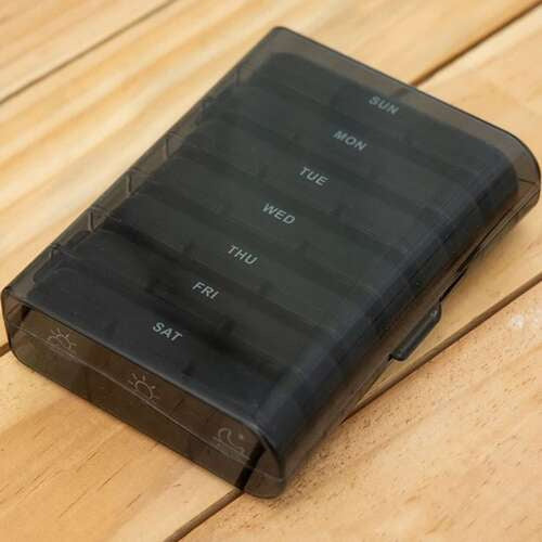 Medicīnas organizators — 7 dienu ruhhy