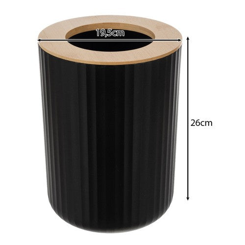 Vannas istabas aksesuāru komplekts - melns Ruhhy24636