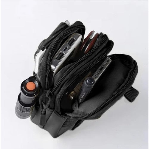 Taktiskā jostas soma + josta, melna Trizand