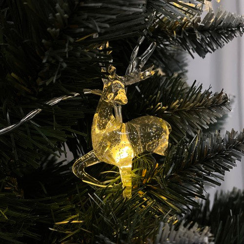 Ziemassvētku gaismiņas - ziemeļbriedis Ruhhy