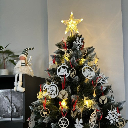 LED Ziemassvētku eglītes zvaigzne Ruhhy