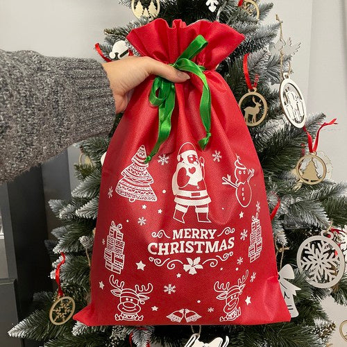 Ziemassvētku maisiņu komplekts - 4 gab. Ruhhy