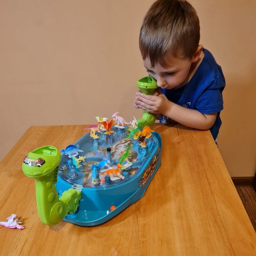 Arkādes spēle "Dinozauru cīņa"