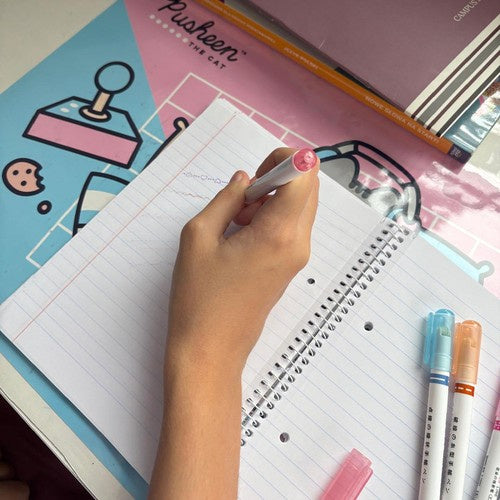 Rakstu pildspalvas - 6 gabalu komplekts Maaleo