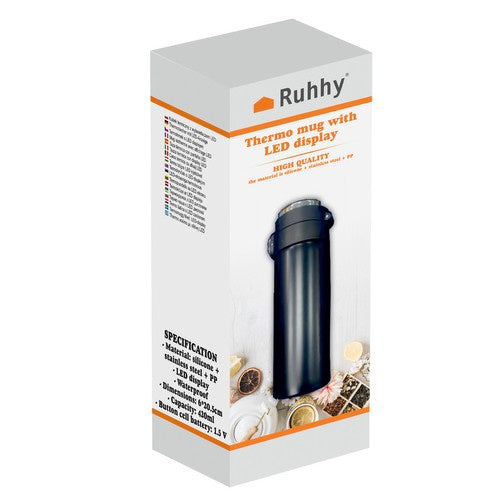 Termokrūze ar LED displeju Ruhhy