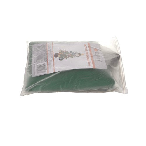 Filca Ziemassvētku eglīte ar rotājumiem