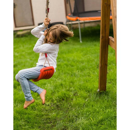 Plastmasas šūpoles - sarkanas