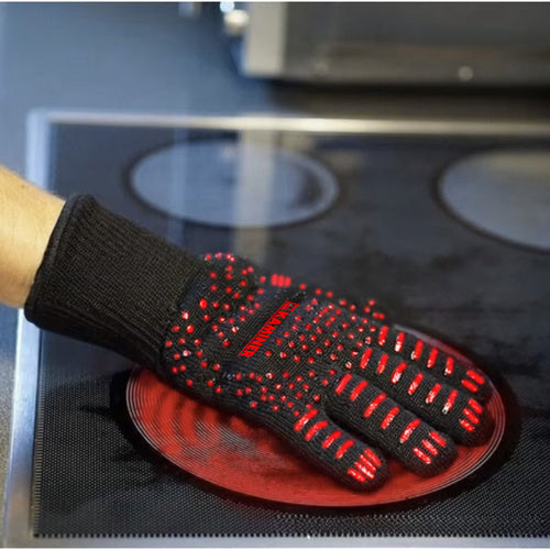 Karstumizturīgi grila cimdi