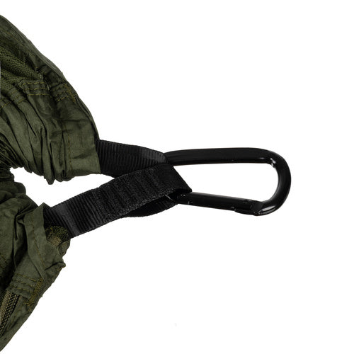 Tūristu šūpuļtīkls ar tentu un moskītu tīklu 260x140 cm