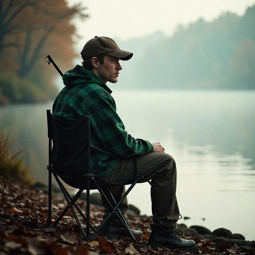 Makšķerēšanas galds + divi krēsli