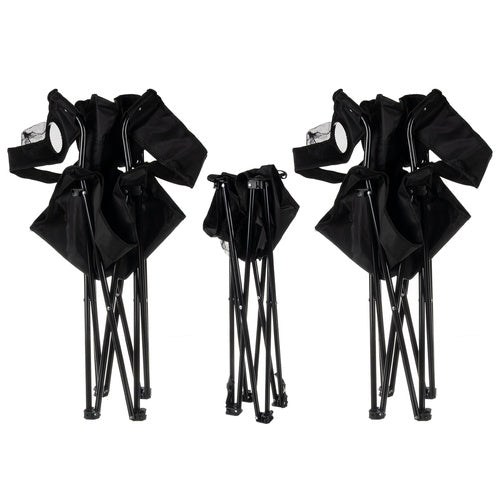 Makšķerēšanas galds + divi krēsli