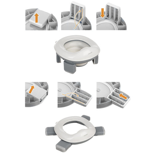 Kruzzel 25510 pārnēsājamais/ceļojuma podiņš