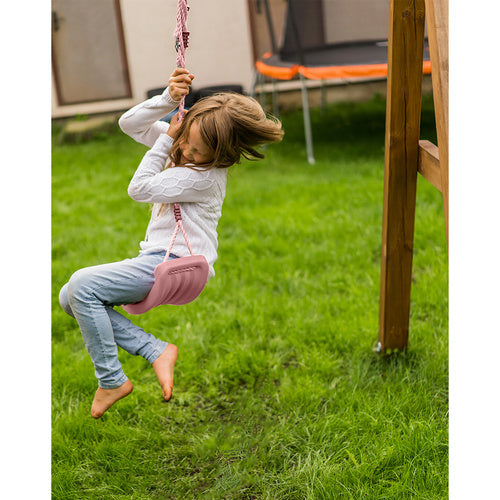 Plastmasas šūpoles - rozā