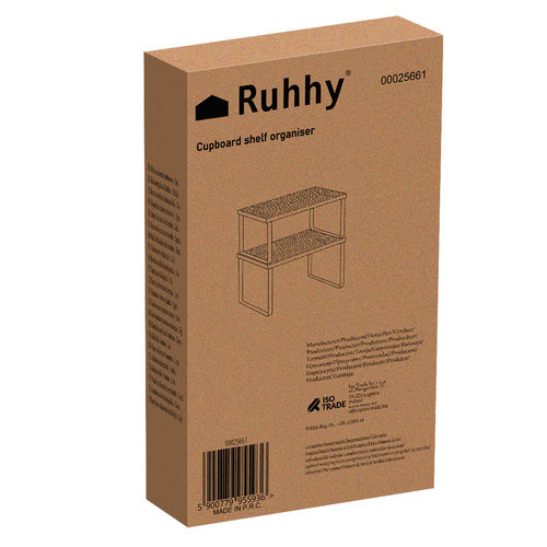 Bambusa virtuves plaukts - 2 gab. Ruhhy