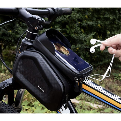 Trizand 25378 velosipēda grozs ar telefona maciņu