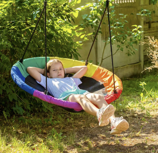 Šūpoles Stārķa ligzda 110 cm Kruzzel