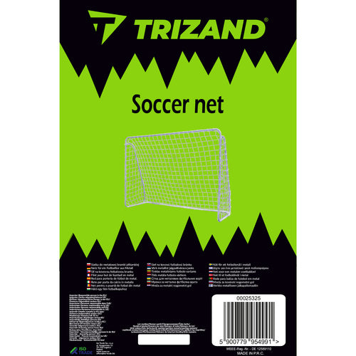 Trizand metāla futbola vārtu tīkls