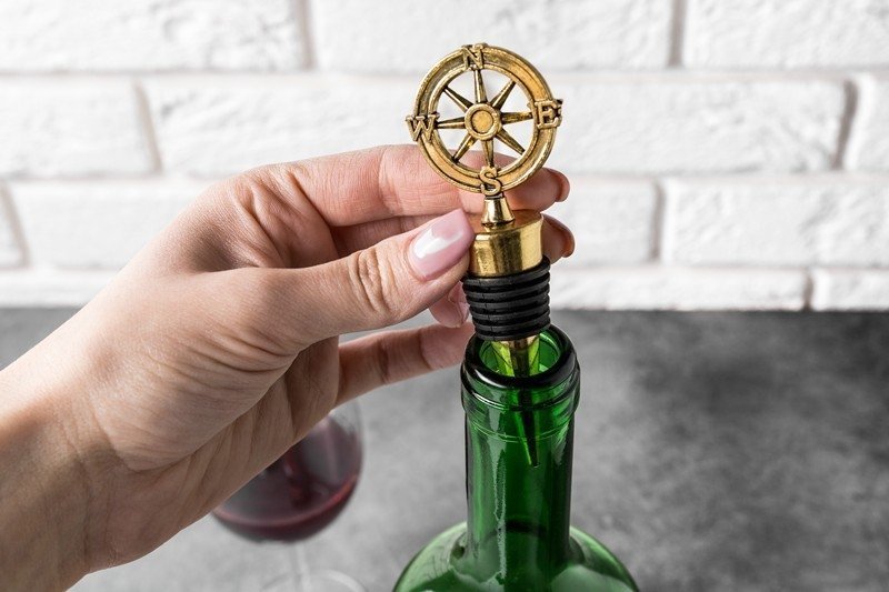 Kompasa rozes aizbāznis - retro stilā