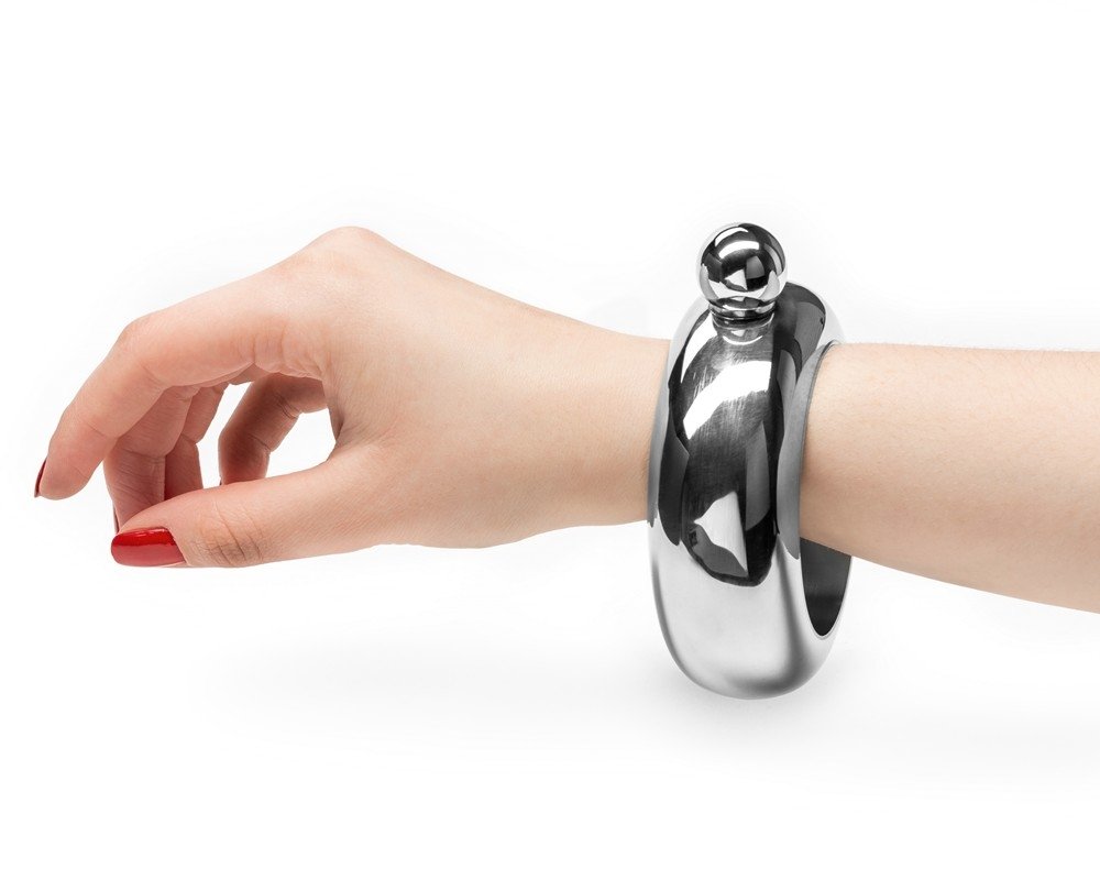 Rokassprādzes gurnu kolba 2in1