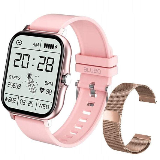 Elegants viedpulkstenis Smart-watch ūdensizturīgs soļu skaitītājs , pulsometrs