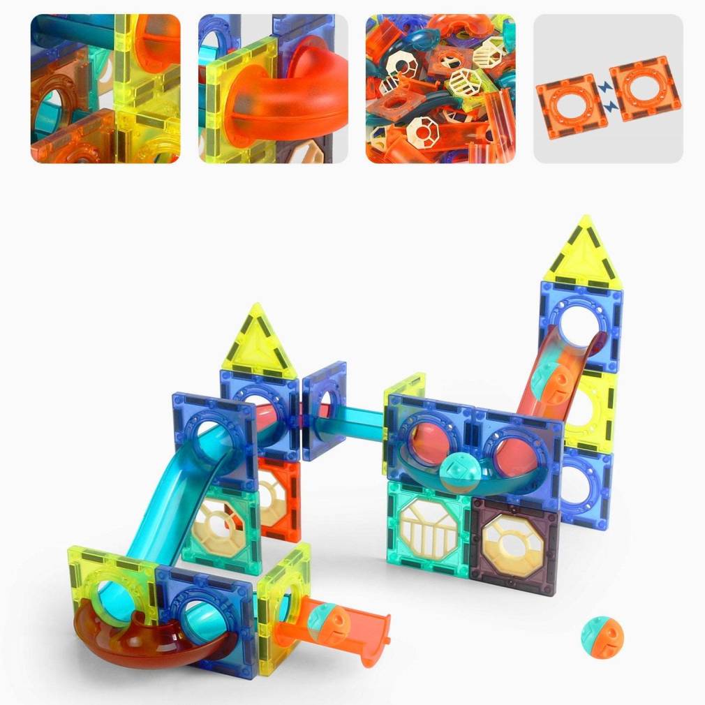 Magnētisko bloku komplekts 110 elementi