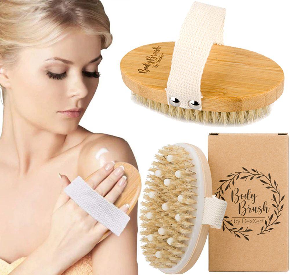 Tīrīšanas birste ķermeņa masāžai