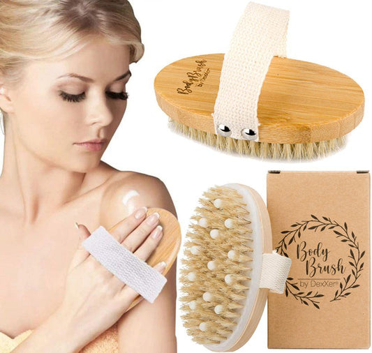 Tīrīšanas birste ķermeņa masāžai