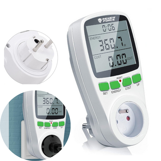 Elektroenerģijas patēriņa mērītājs – skaitītājs ar displeju