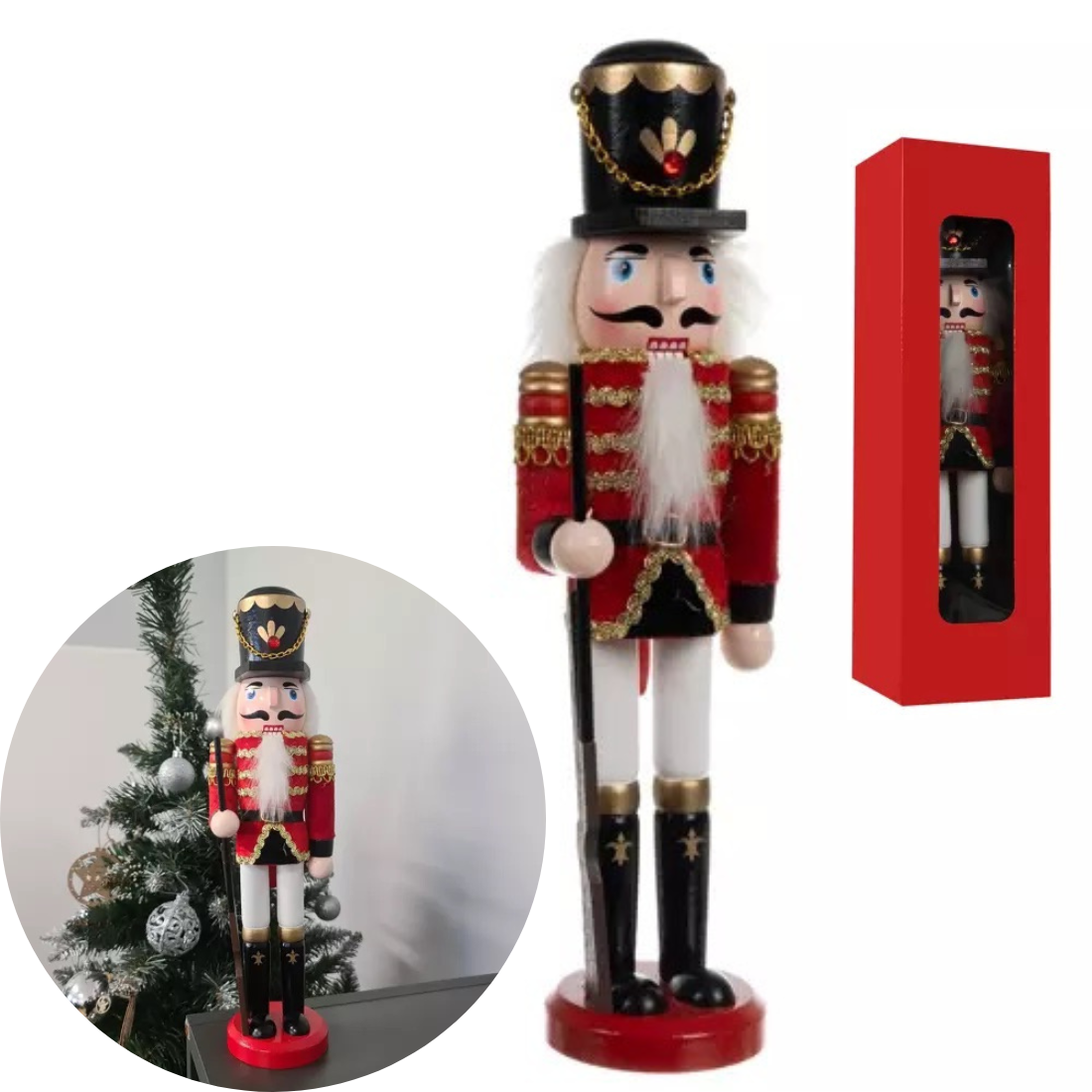 Riekstkodis - Ziemassvētku figūriņa 30cm