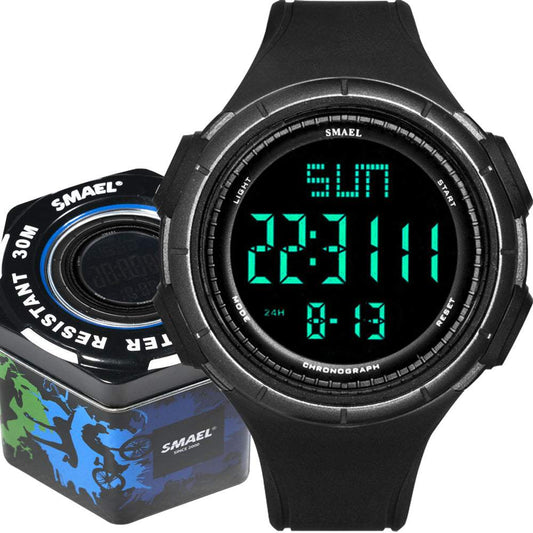 Ūdensizturīgs digitālais rokas pulkstenis