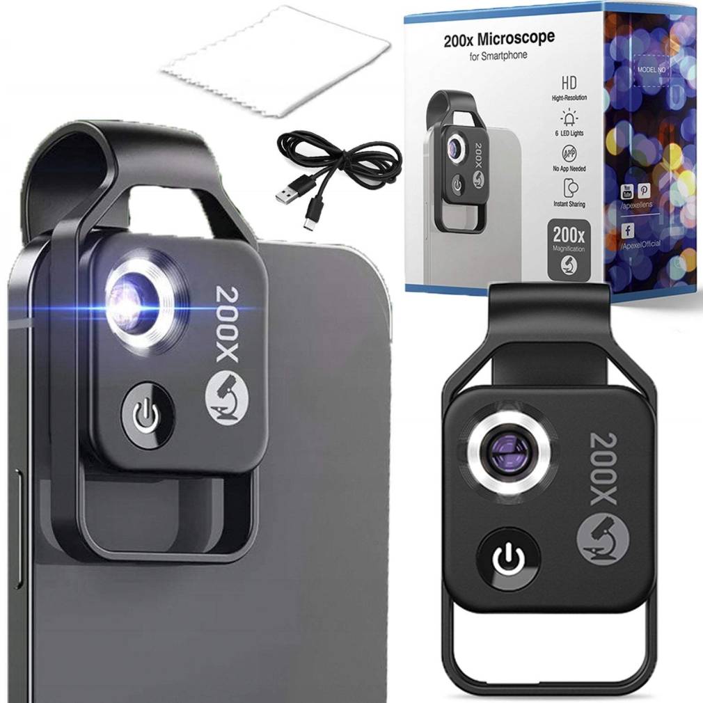 Digitālais mikroskops telefonam