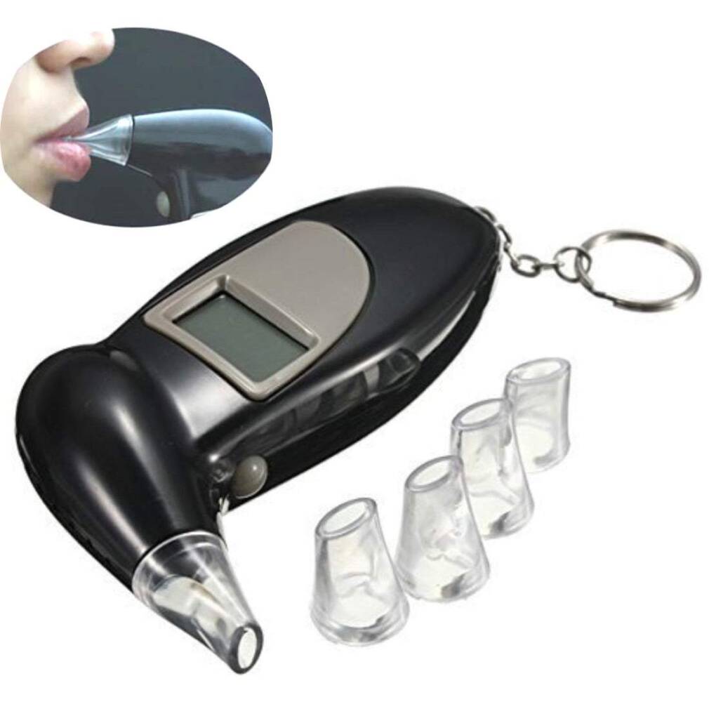 Alkometrs ar maināmiem iemutiem