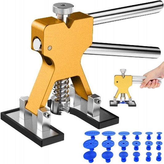 Automašīnas virsbūves labošanas komplekts, buktes iztaisnotājs