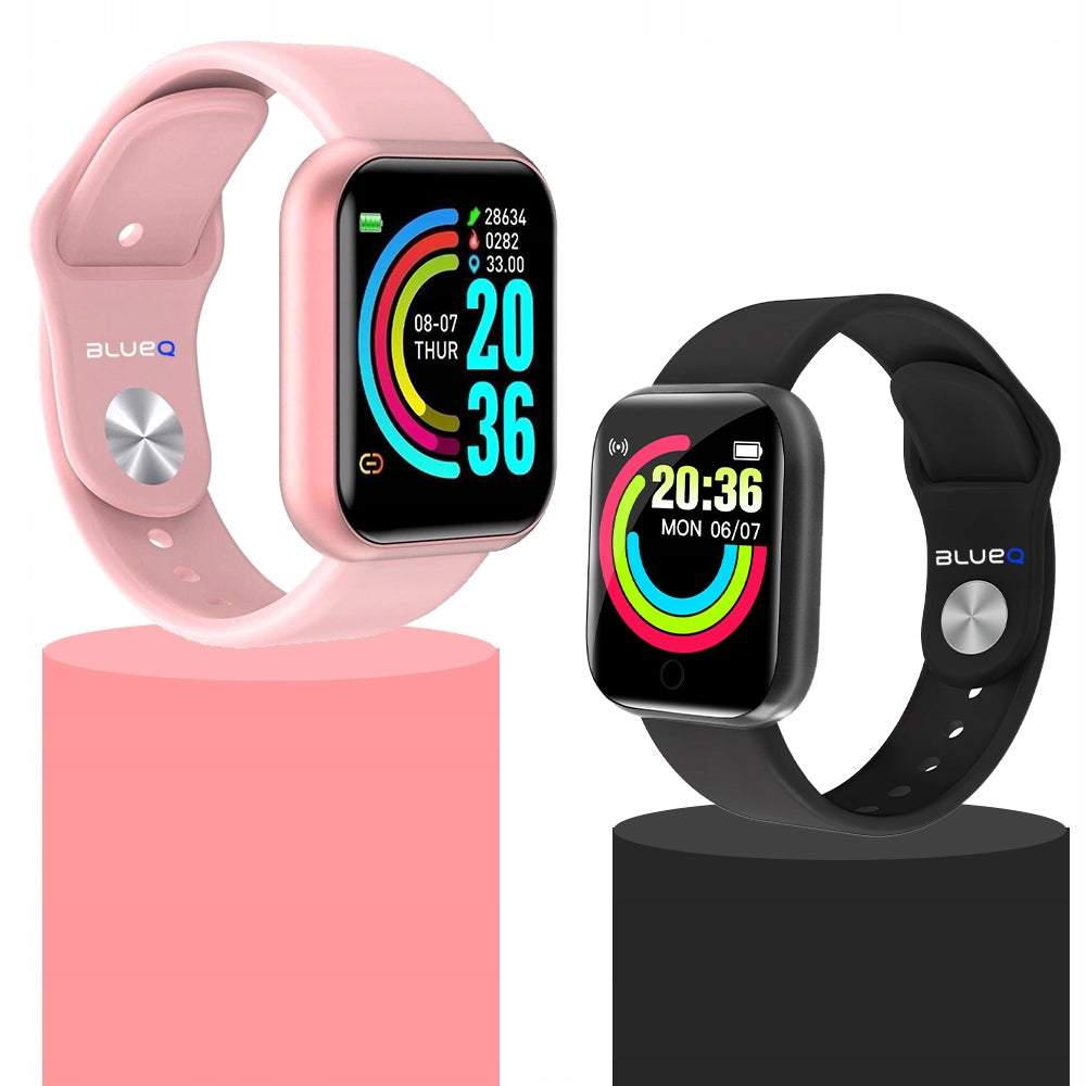 Viedpulkstenis Smart-Watch ūdensizturīgs ar pedometra, miega un pulsa mērītāja funkciju