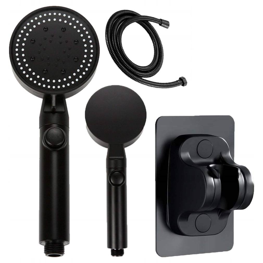 Dušas galva komplekts ar šļūteni
