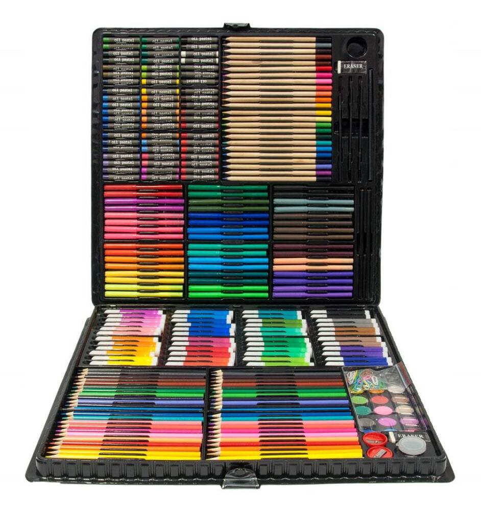 Mākslas komplekts ar 258 gab.