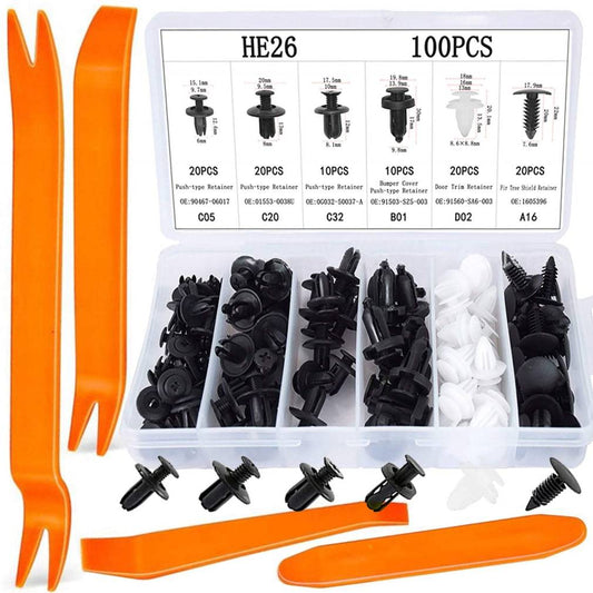 Automašīnas tapu komplekts ar izvilcējiem