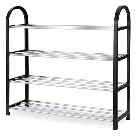 Apavu plaukts 8 apavu pāriem - 4 līmeņu, viegli saliekams