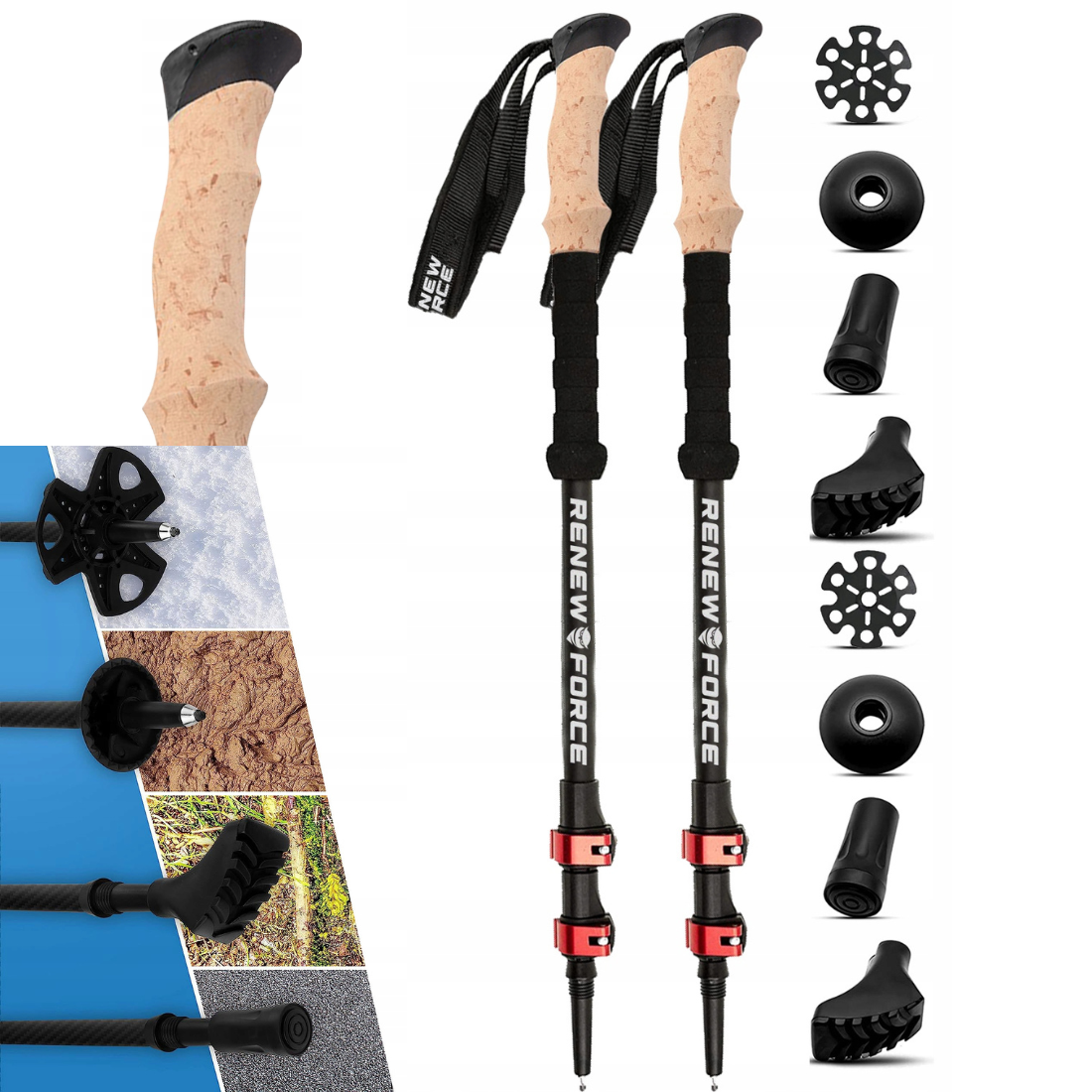 Nūjošanas nūju komplekts