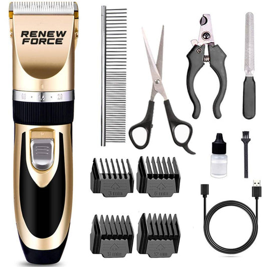 Trimmera komplekts dzīvnieku spalvu griešanai