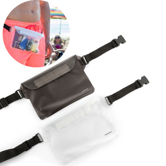 Ūdensizturīga jostas soma ar regulējamu jostu 2 gab